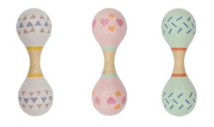 CALM AND BREEZY DOUBLE ENDED MARACA - Toyworld Frankston