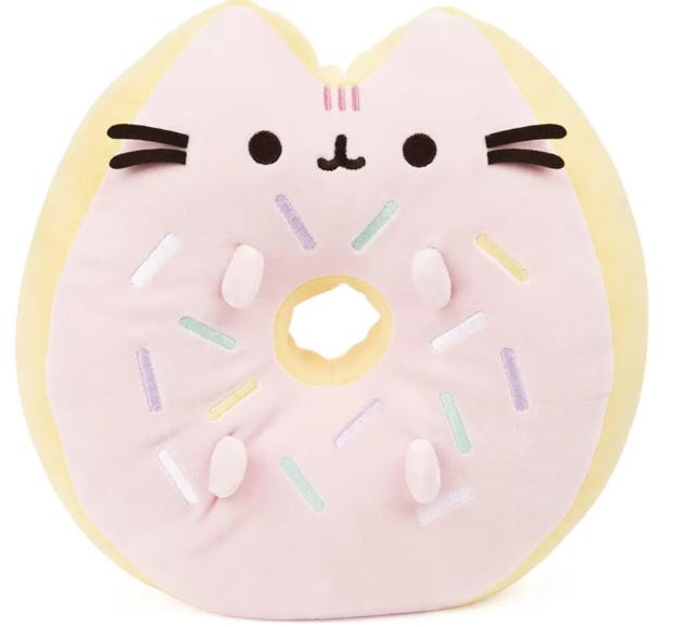 PUSHEEN - SQUISHY SPRINKLE DONUT PLUSH 30CM - Toyworld Frankston
