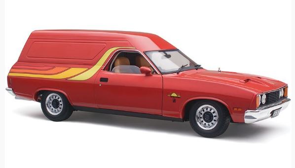 CLASSIC CARLECTABLES 1:18 FORD XC SUNDOWNER - RED FLAME SCALE MODEL - Toyworld Frankston