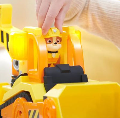 PAW PATROL RUBBLE & CREW RUBBLE'S BARK YARD DELUXE BULLDOZER - Toyworld Frankston