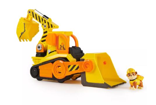 PAW PATROL RUBBLE & CREW RUBBLE'S BARK YARD DELUXE BULLDOZER - Toyworld Frankston