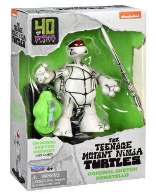 TEENAGE MUTANT NINJA TURTLES - 40TH ANNIVERSARY ORIGINAL SKETCH - DONATELLO - Toyworld Frankston