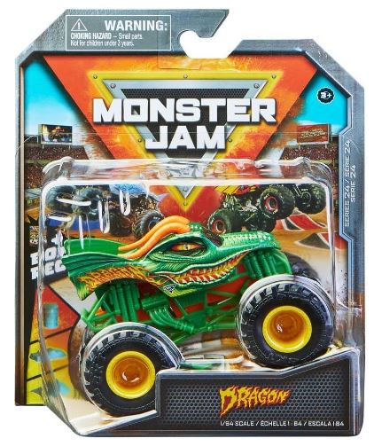 MONSTER JAM 1:64 DIECAST TRUCKS - DRAGON - Toyworld Frankston