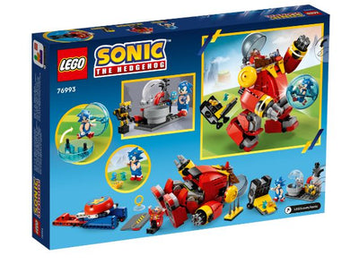 LEGO SONIC THE HEDGEHOG 76993 SONIC VS DR. EGGMAN'S DEATH EGG ROBOT - Toyworld Frankston
