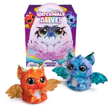 HATCHIMALS ALIVE MYSTERY HATCH DRAGGLE - Toyworld Frankston