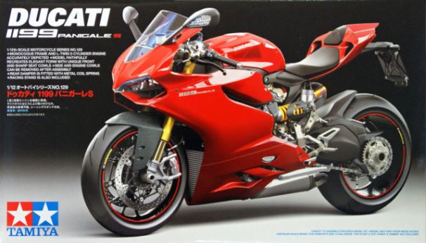TAMIYA DUCATI 1199 PANIGALE S MODEL KIT - Toyworld Frankston