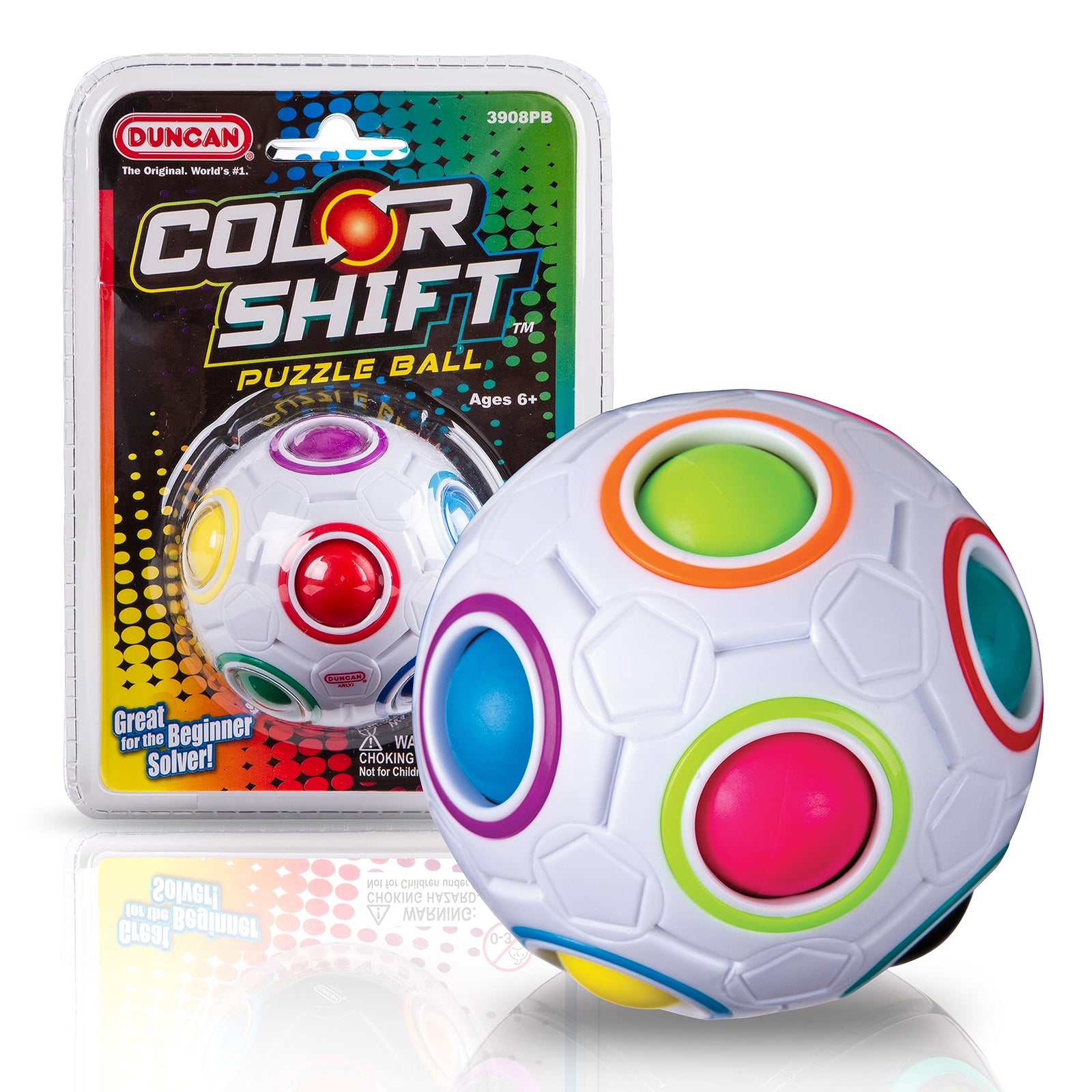 DUNCAN COLOUR SHIFT JUNIOR PUZZLE BALL - Toyworld Frankston