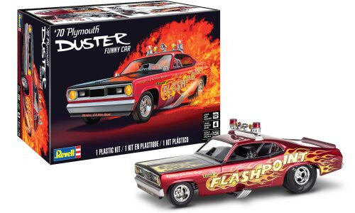 REVELL 1:24 SCALE '70 PLYMOUTH DUSTER MODEL KIT - Toyworld Frankston