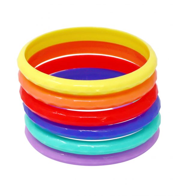 PINK POPPY DREAMY RAINBOW BANGLES - Toyworld Frankston