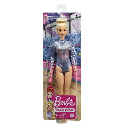 BARBIE YOU CAN BE ANYTHING - GYMNIST DOLL BLONDE - Toyworld Frankston