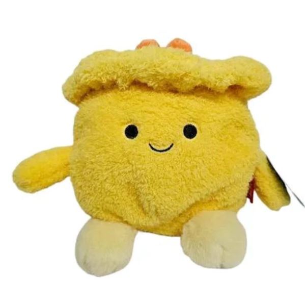 BUMBUMZ TAKEOUTBUMZ 4.5 INCH PLUSH - DYLAN THE DUMPLING - Toyworld Frankston