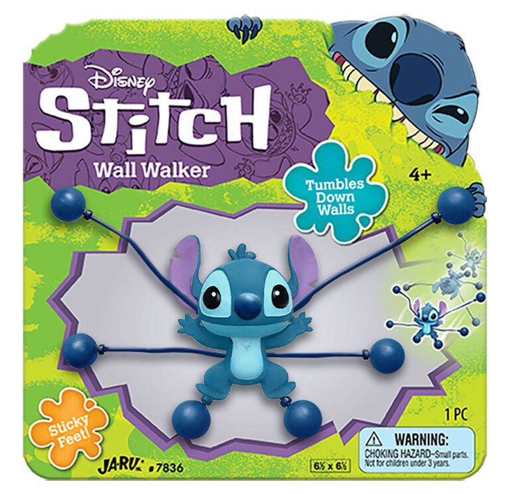 DISNEY STITCH WALL WALKER - Toyworld Frankston