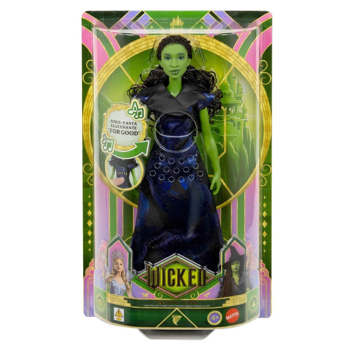 WICKED FOR GOOD - SINGING ELPHABA DOLL