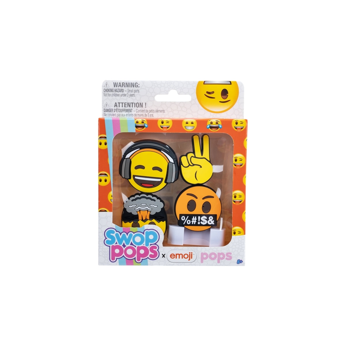 SWAP POP EMOJI POP PACK ASSORTED DESIGNS - Toyworld Frankston