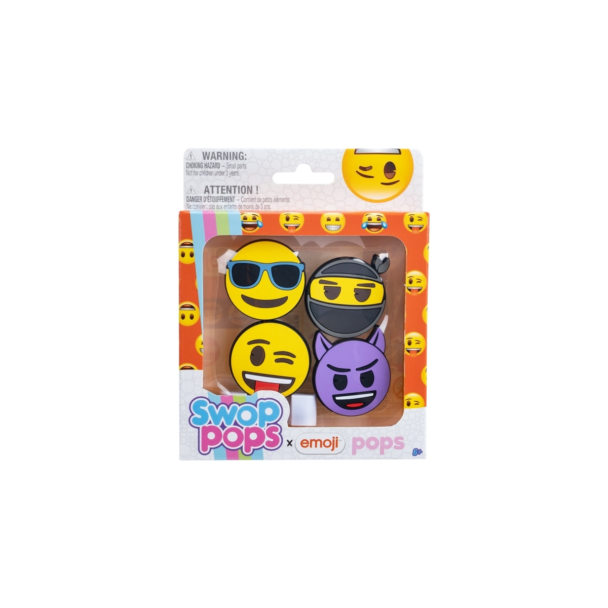 SWAP POP EMOJI POP PACK ASSORTED DESIGNS - Toyworld Frankston