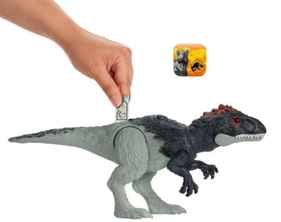 JURASSIC WORLD EOCARCHARIA ROARING DINO TRACKERS FIGURE - Toyworld Frankston