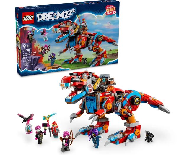LEGO 71484 - DREAMZZZ - COOPER'S ROBOT DINOSAUR C-REX - Toyworld Frankston