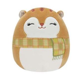 SQUISHMALLOWS - 7.5 INCH HARVEST SQUAD PLUSH - ERIN THE SQUIRREL - Toyworld Frankston