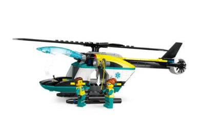 LEGO 60405 EMERGENCY RESCUE HELICOPTER - Toyworld Frankston