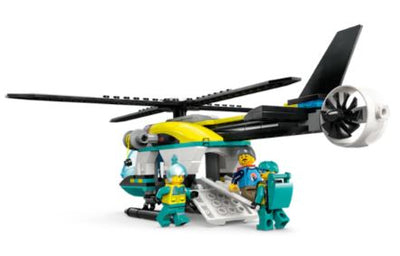 LEGO 60405 EMERGENCY RESCUE HELICOPTER - Toyworld Frankston
