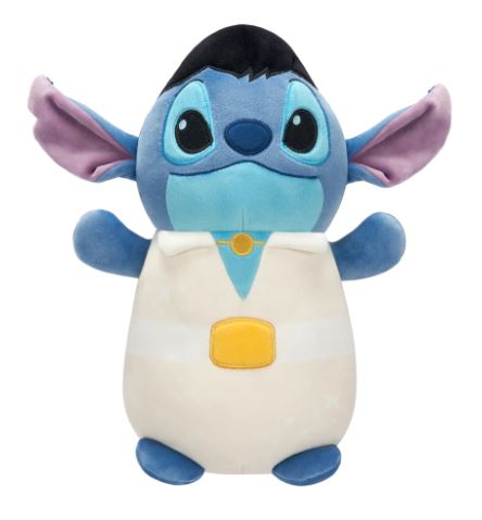 SQUISHMALLOWS - HUGMEES 10 INCH - DISNEY - ELVIS STITCH - Toyworld Frankston