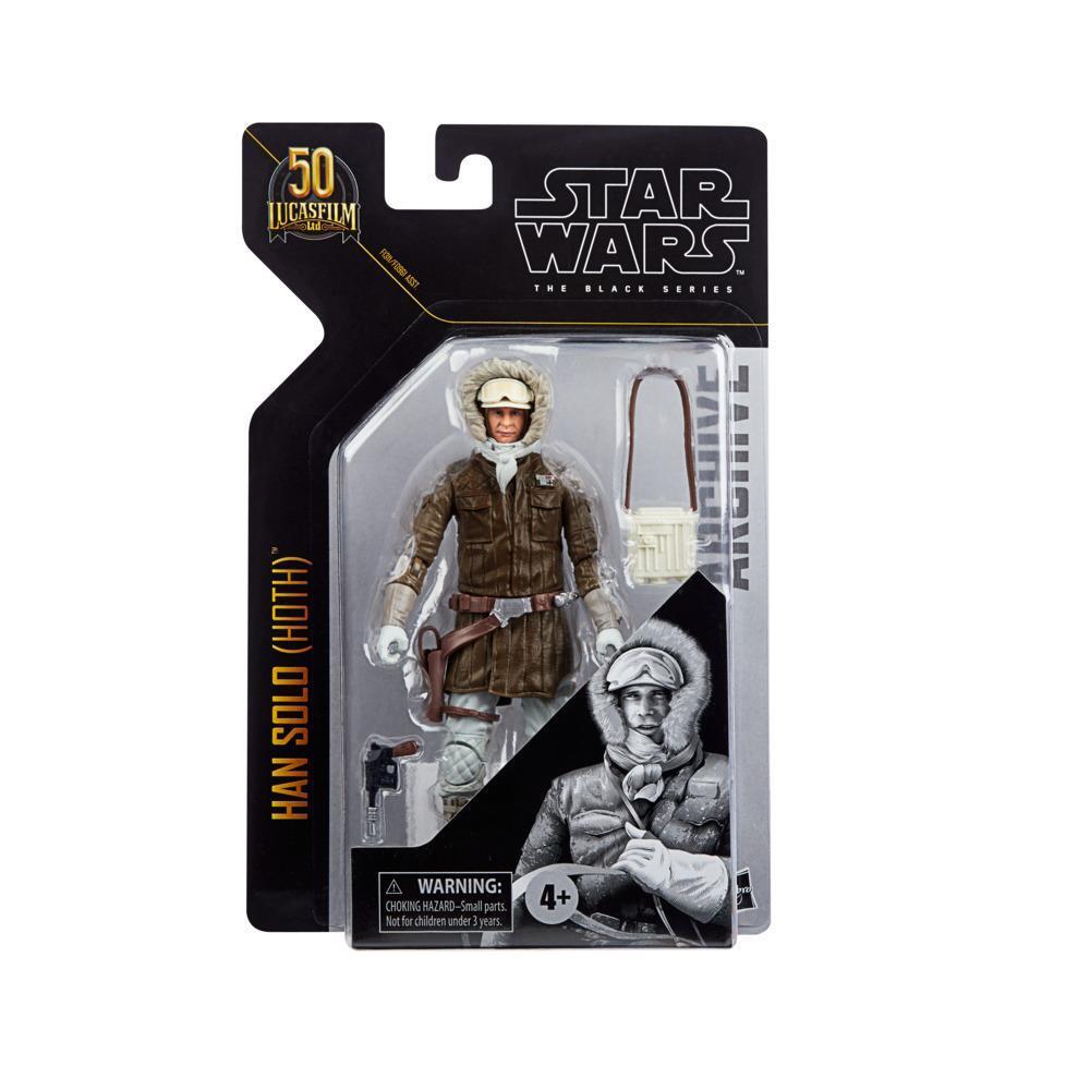 STAR WARS THE BLACK SERIES ARCHIVE HAN SOLO (HOTH) FIGURE - Toyworld Frankston