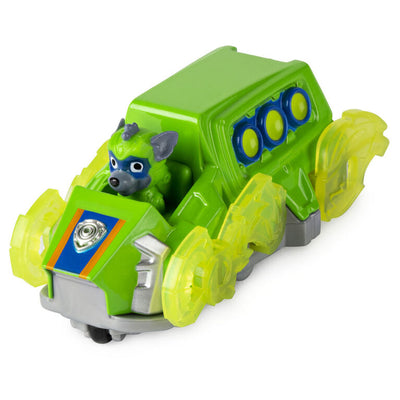 PAW PATROL METAL VEHICLE MIGHTY PUPS ASST ROCKY