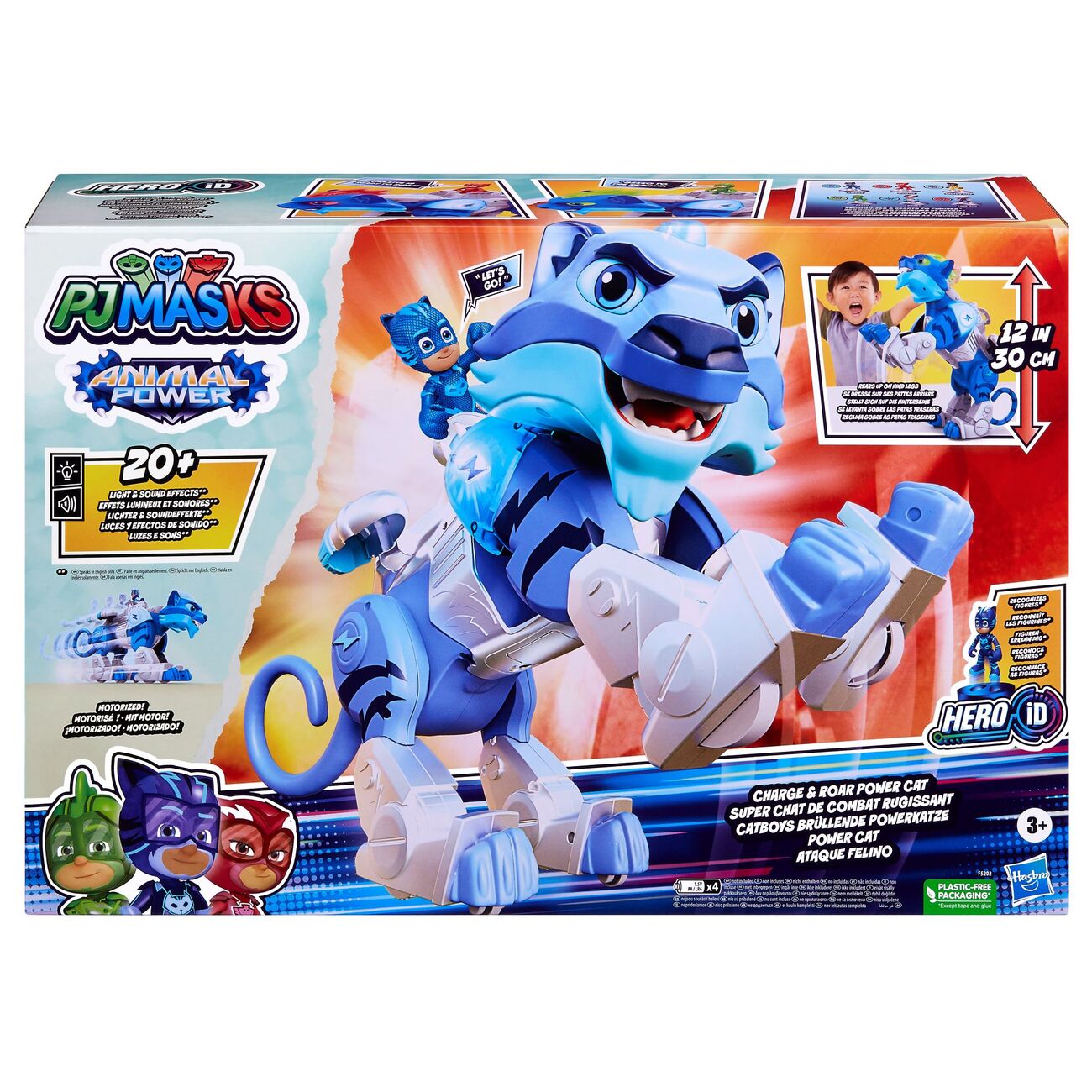 PJ MASKS CHARGE AND ROAR POWER CAT - Toyworld Frankston