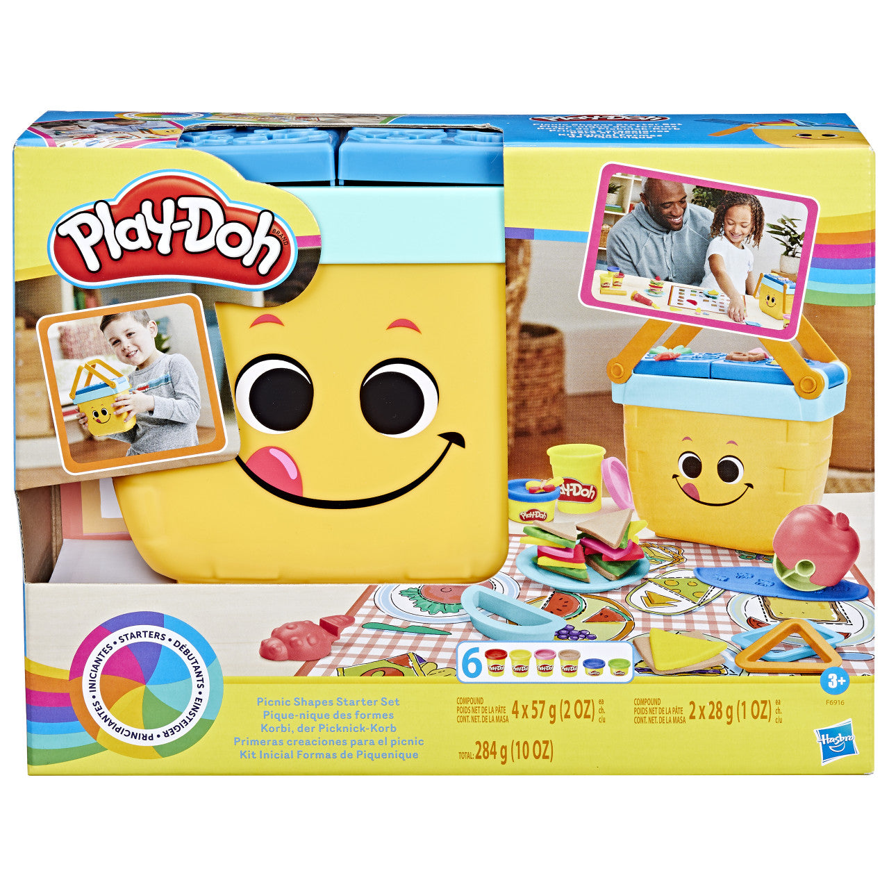PLAY-DOH PICNIC SHAPES STARTER SET - Toyworld Frankston