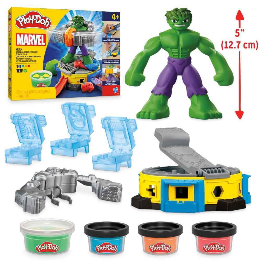 PLAY-DOH MARVEL HULK SMASH & SQUISH PLAYSET