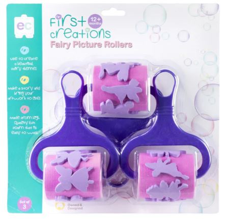 FIRST CREATION FAIRY PICTURE ROLLERS SET OF 3 - Toyworld Frankston