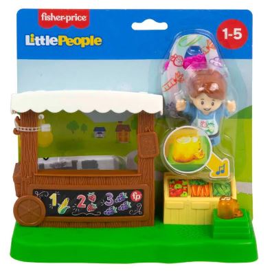 LITTLE PEOPLE - FARMERS MARKET PLAYSET - Toyworld Frankston