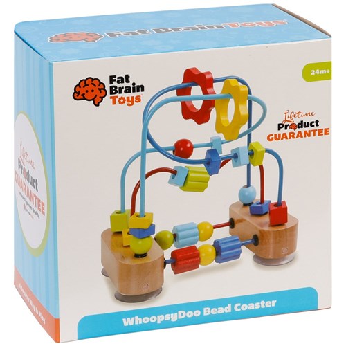 FAT BRAIN TOY CO. - WHOOPSYDOO BEAD COASTER - Toyworld Frankston