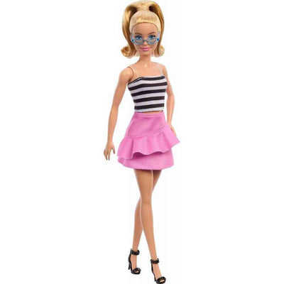BARBIE FASHIONISTA DOLL 65TH ANNIVERSARY 213 STRIPE TOP