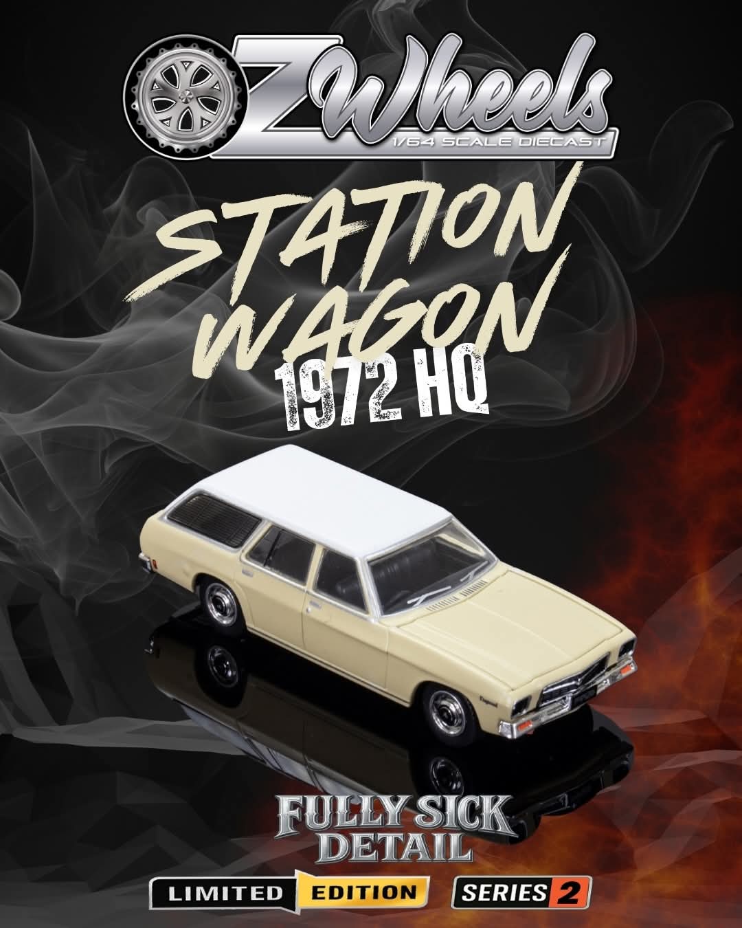 OZ WHEELS - 1972 HQ HOLDEN STATION WAGON - Toyworld Frankston