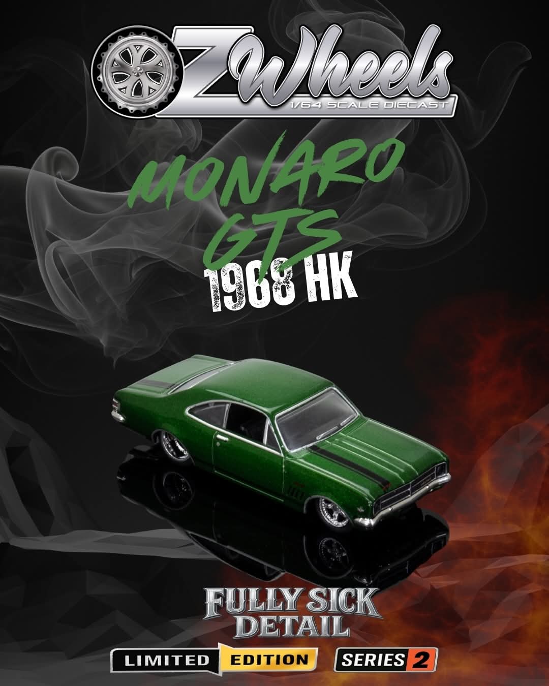 OZ WHEELS - 1968 HK HOLDEN MONARO GTS - Toyworld Frankston