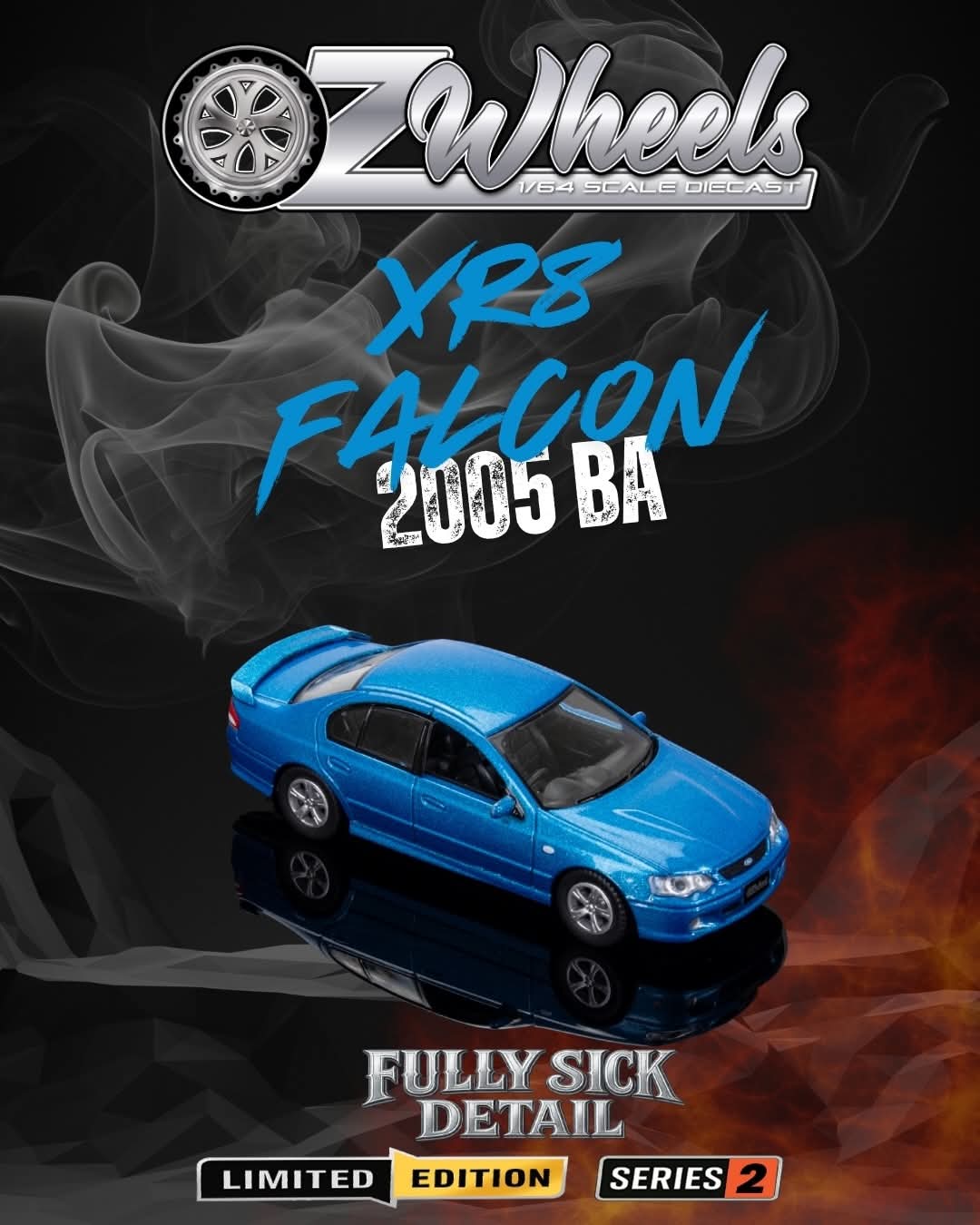 OZ WHEELS - 2005 BA FORD FALCON XR8 - Toyworld Frankston