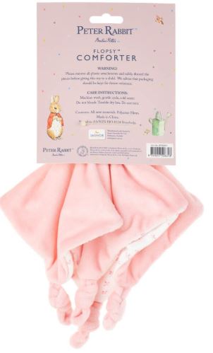 PETER RABBIT COMFORTER - FLOPSY - Toyworld Frankston