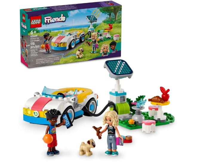 LEGO 42609 ELECTRIC CAR AND CHARGER