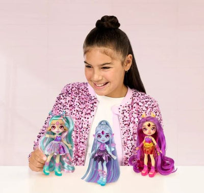 MAGIC MIXIES PIXLINGS SHIMMERVERSE SERIES S2 GALAXY HAIR DOLL PIPPA DELUXE PLAYSET - Toyworld Frankston