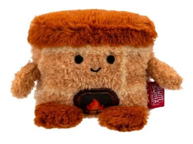 BUMBUMZ HOMEBUMZ 4.5 INCH PLUSH - FRANCIS THE FIREPLACE - Toyworld Frankston