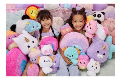 FLUFFIE STUFFIEZ SURPRISE REVEAL SMALL PLUSH - TREATS ICE CREAM CONE - Toyworld Frankston