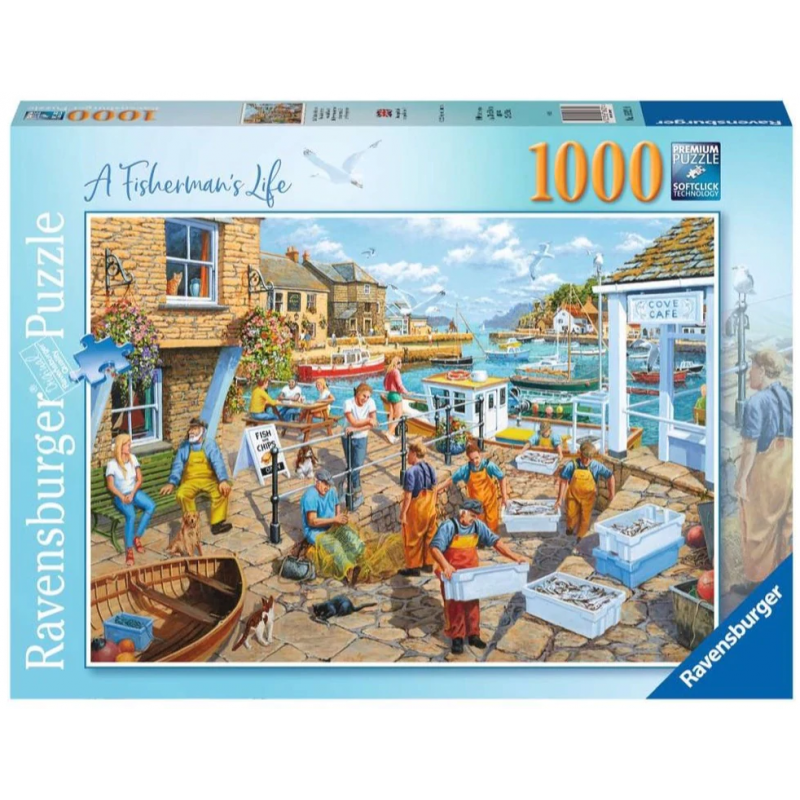 RAVENSBURGER - A FISHERMANS LIFE 1000 PIECE PUZZLE - Toyworld Frankston