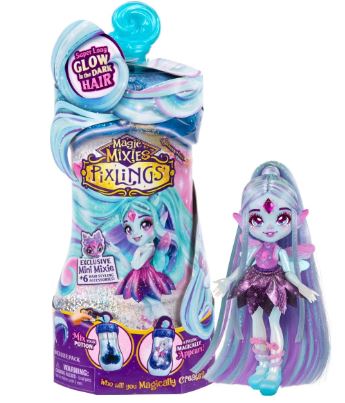 MAGIC MIXIES PIXLINGS SHIMMERVERSE SERIES S2 GALAXY HAIR DOLL FLYT DELUXE PLAYSET - Toyworld Frankston
