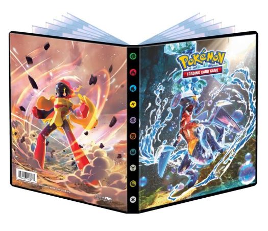 POKEMON TCG PORTFOLIO 4PKT SCARLET & VIOLET 4 -PARADOX RIFT - Toyworld Frankston