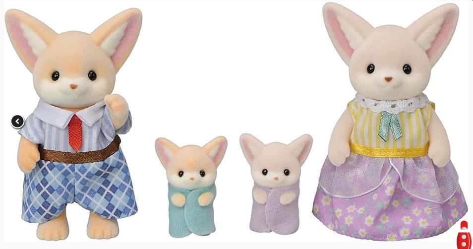 SYLVANIAN FAMILIES - FENNEC FOX FAMILY - Toyworld Frankston