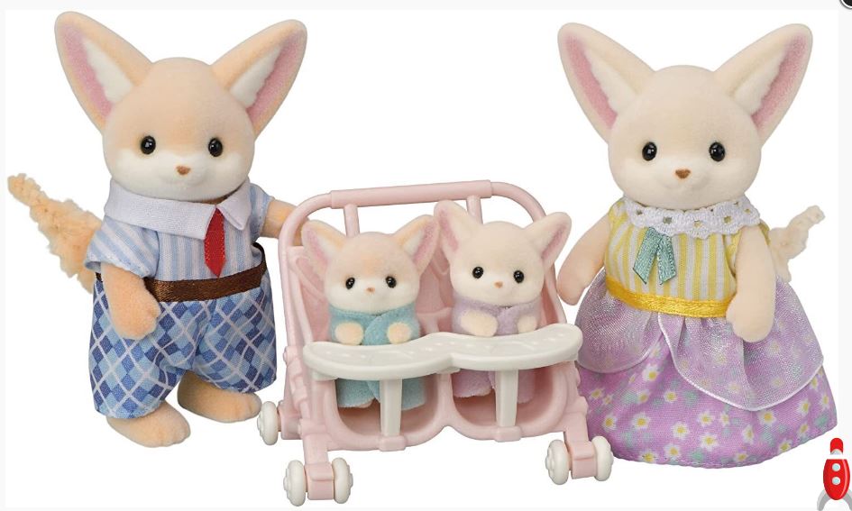 SYLVANIAN FAMILIES - FENNEC FOX FAMILY - Toyworld Frankston