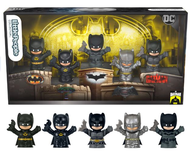 LITTLE PEOPLE - BATMAN 85 YEARS 5 PIECE FIGURE COLLECTION - Toyworld Frankston