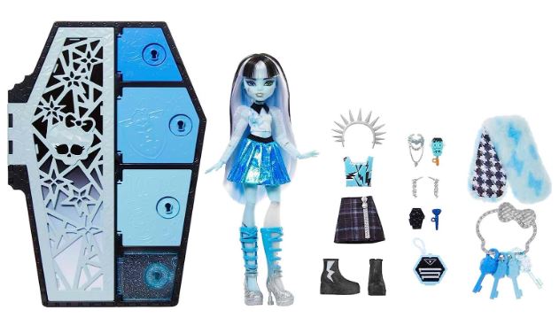 MONSTER HIGH - SKULLTIMATE SECRETS - FRANKIESTEIN FASHION FIGURE SERIES 2 - FEAR IDESCENT - Toyworld Frankston