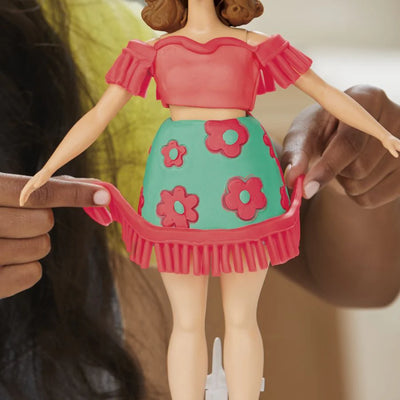 PLAY-DOH BARBIE - FLORALS AND FRINGE